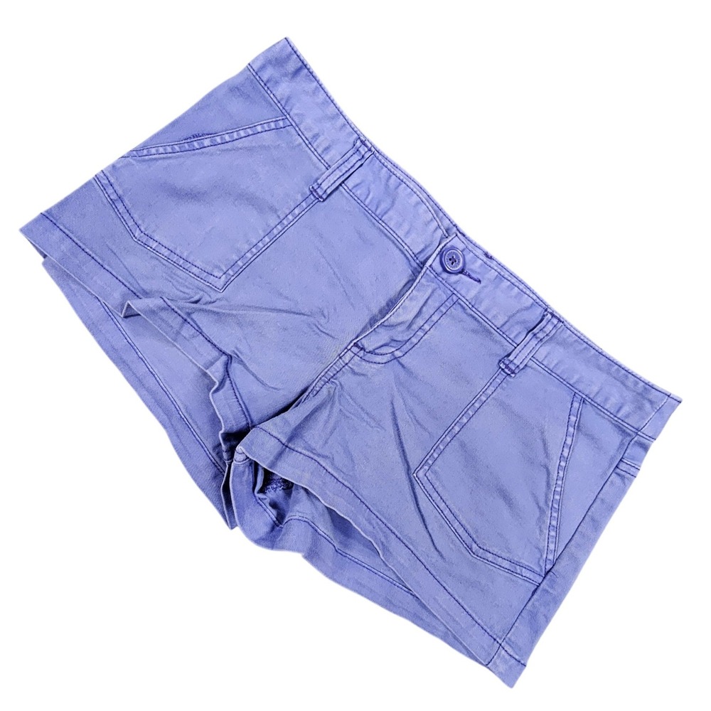 Mossimo Supply Co Purple Stretch Chino Shorts Size 9 Fit 6 4-Pocket Summer
